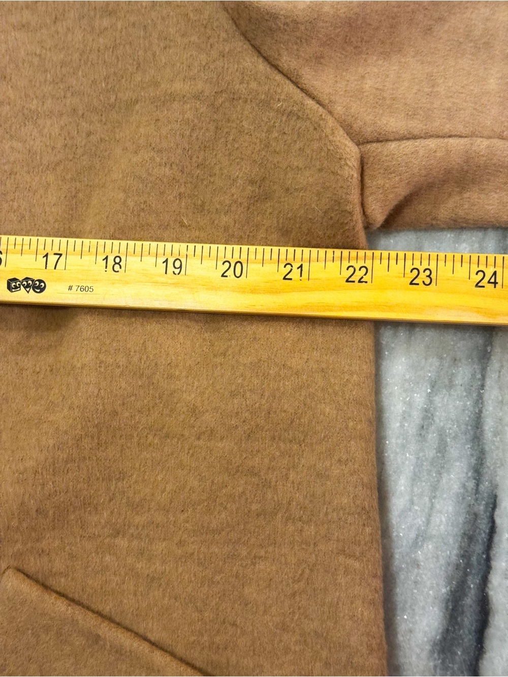 Tuckernuck Camel Wool Blend Popover - Picture 6 of 8